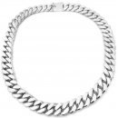 Silver Curb Chain Necklace 15mm 55-60cm 358-496g